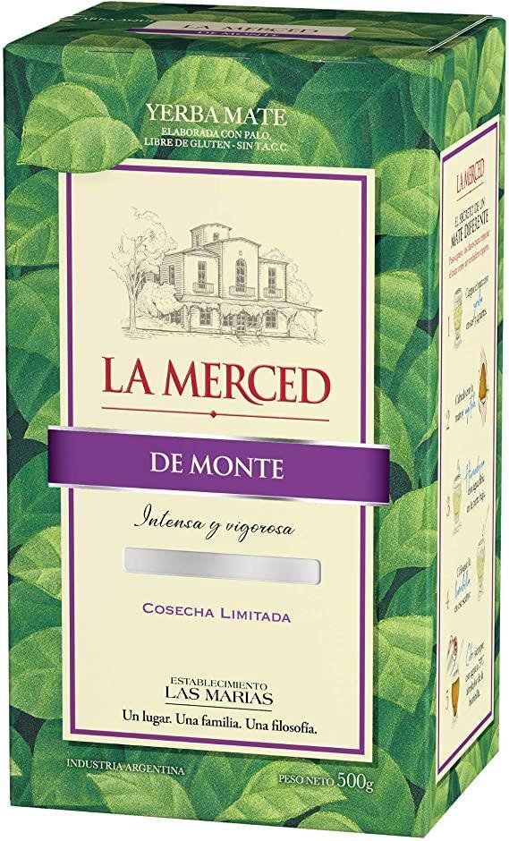 Yerba Mate La Merced, De Monte 500g